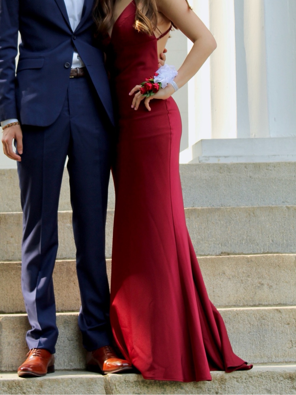 Faviana prom dress